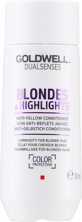 Condizionante capelli antigiallo