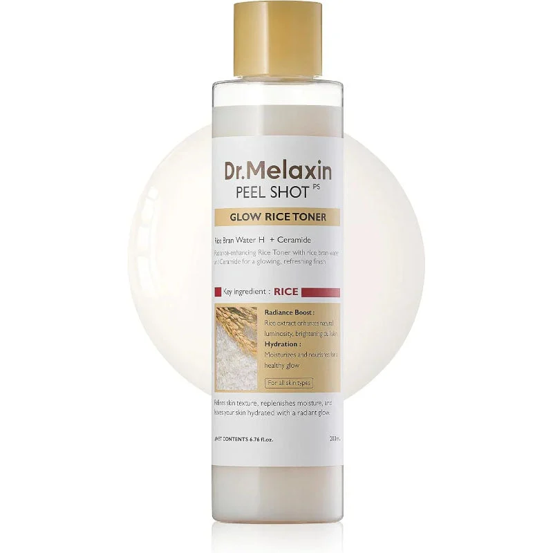 Riso bianco Peel Shot Glow Toner 200ml