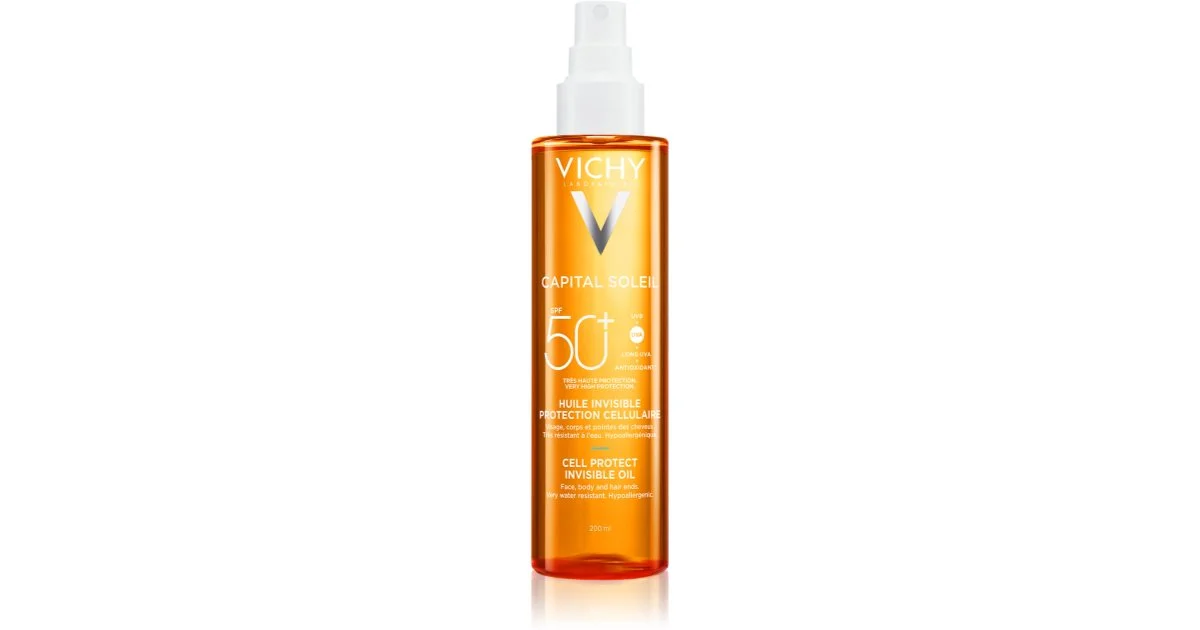 Vichy Capital Soleil Idéal Soleil olio abbronzante SPF 50+ 200 ml