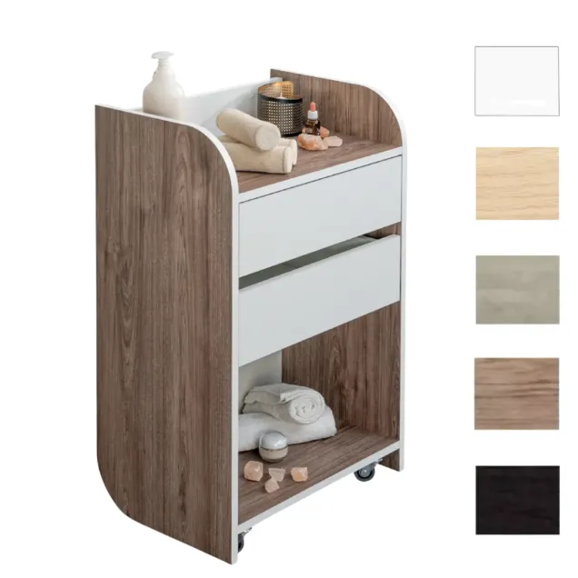 Carrello Estetica Professionale in Legno Personalizzabile Made in Italy