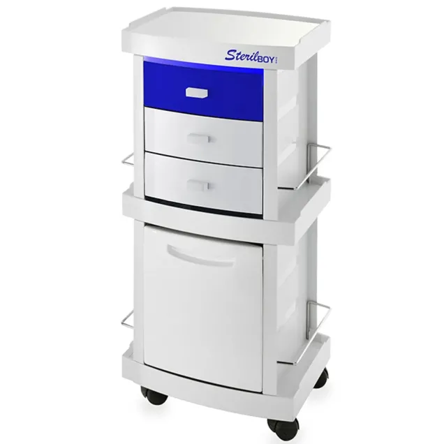 Carrello Estetista con Sterilizzatore UV-C Germicida da 9 Watt