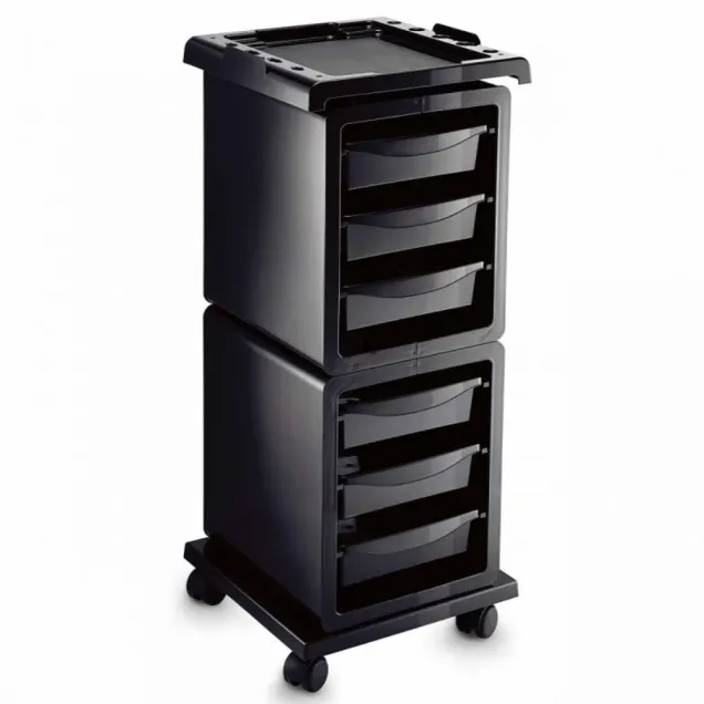 Carrello Parrucchieri Professionale con 6 Cassetti Estraibili