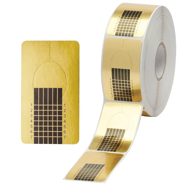 Cartine Ricostruzione Unghie Sagoma Universale 500 pz