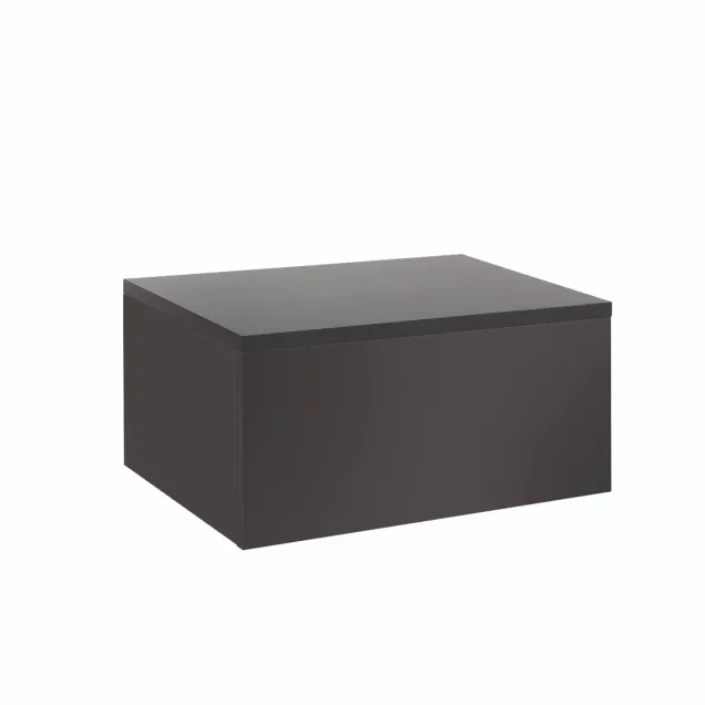 Cassettiera Rettangolare per Salone Parrucchiere e Barbiere Wengè 70x46x32 cm