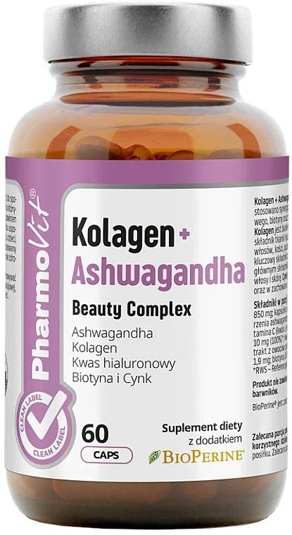 Integratore alimentare Collagene + Ashwagandha