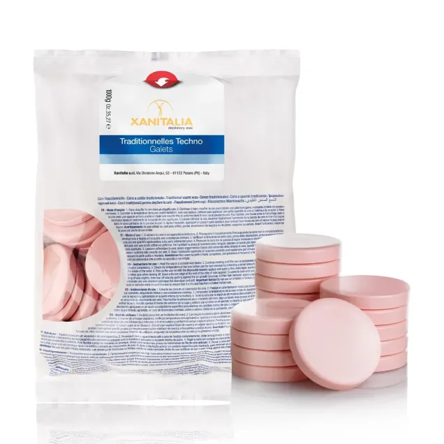 Cera a Caldo in Dischi Titanio Rosa 1000 gr.