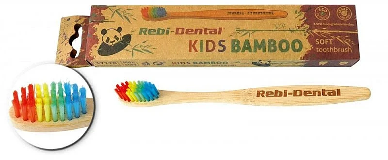 Spazzolino da denti M64, morbido, arcobaleno