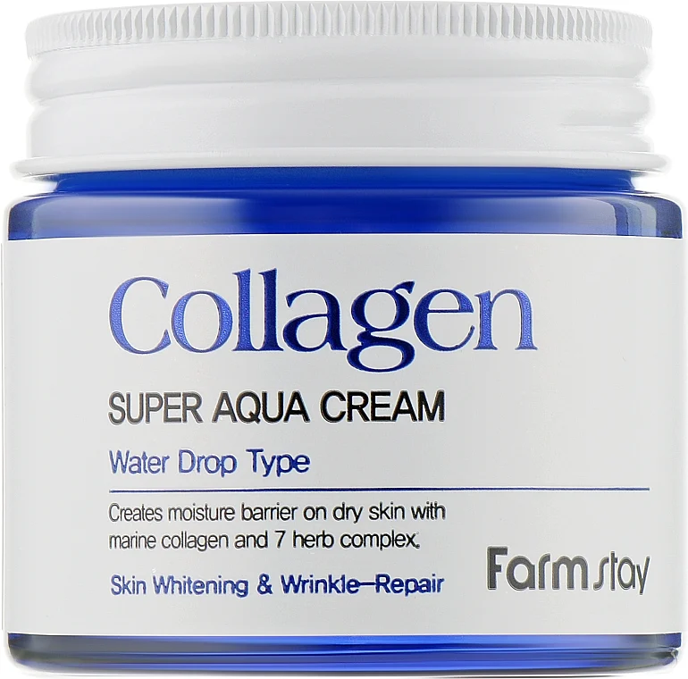Crema viso idratante al collagene