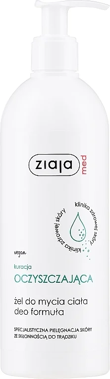 Gel detergente e purificante per corpo
