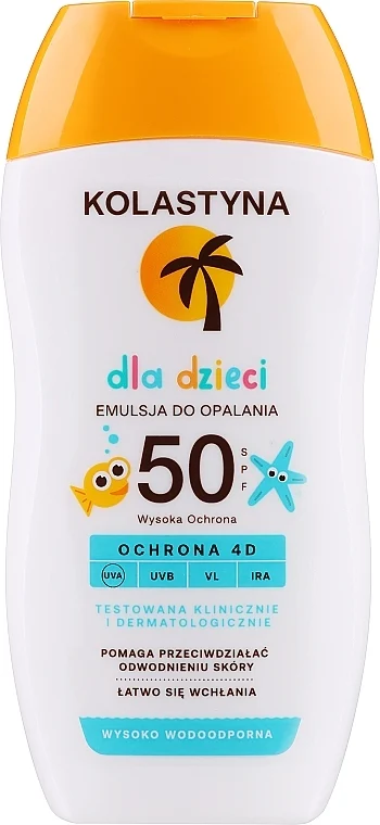 Emulsione solare per bambini