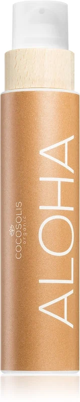 COCOSOLIS ALOHA olio trattante e abbronzante senza fattore di protezione con profumazione al cocco 200 ml