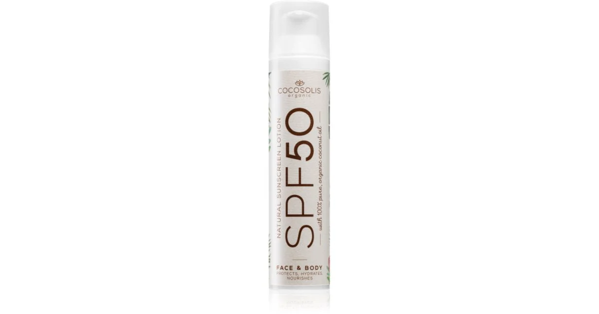 Cocosolis Lozione Solare Naturale Spf50 100ml