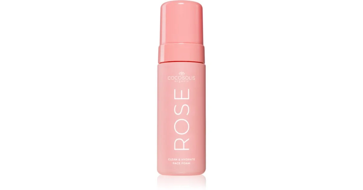 Cocosolis Rose Schiuma viso pulita e idratata 150 ml