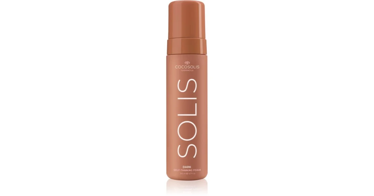 Cocosolis Schiuma autoabbronzante scura 200ml