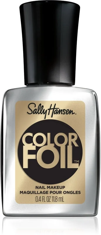Sally Hansen Color Foil smalto per unghie effetto specchio colore 140 Gold Standard 11,8 ml