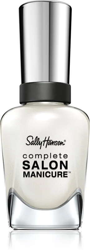 Sally Hansen Complete Salon Manicure smalto rinforzante per unghie colore 011 White Here, White Now 14,7 ml