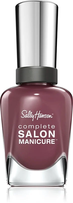 Sally Hansen Complete Salon Manicure smalto rinforzante per unghie colore Plum The World 14,7 ml