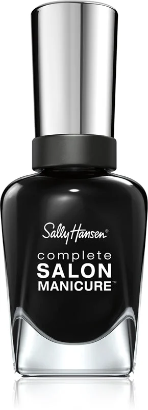 Sally Hansen Complete Salon Manicure smalto rinforzante per unghie colore 403 Hooked On Onyx 14,7 ml
