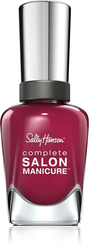 Sally Hansen Complete Salon Manicure smalto rinforzante per unghie colore 421 Ruby Do 14,7 ml