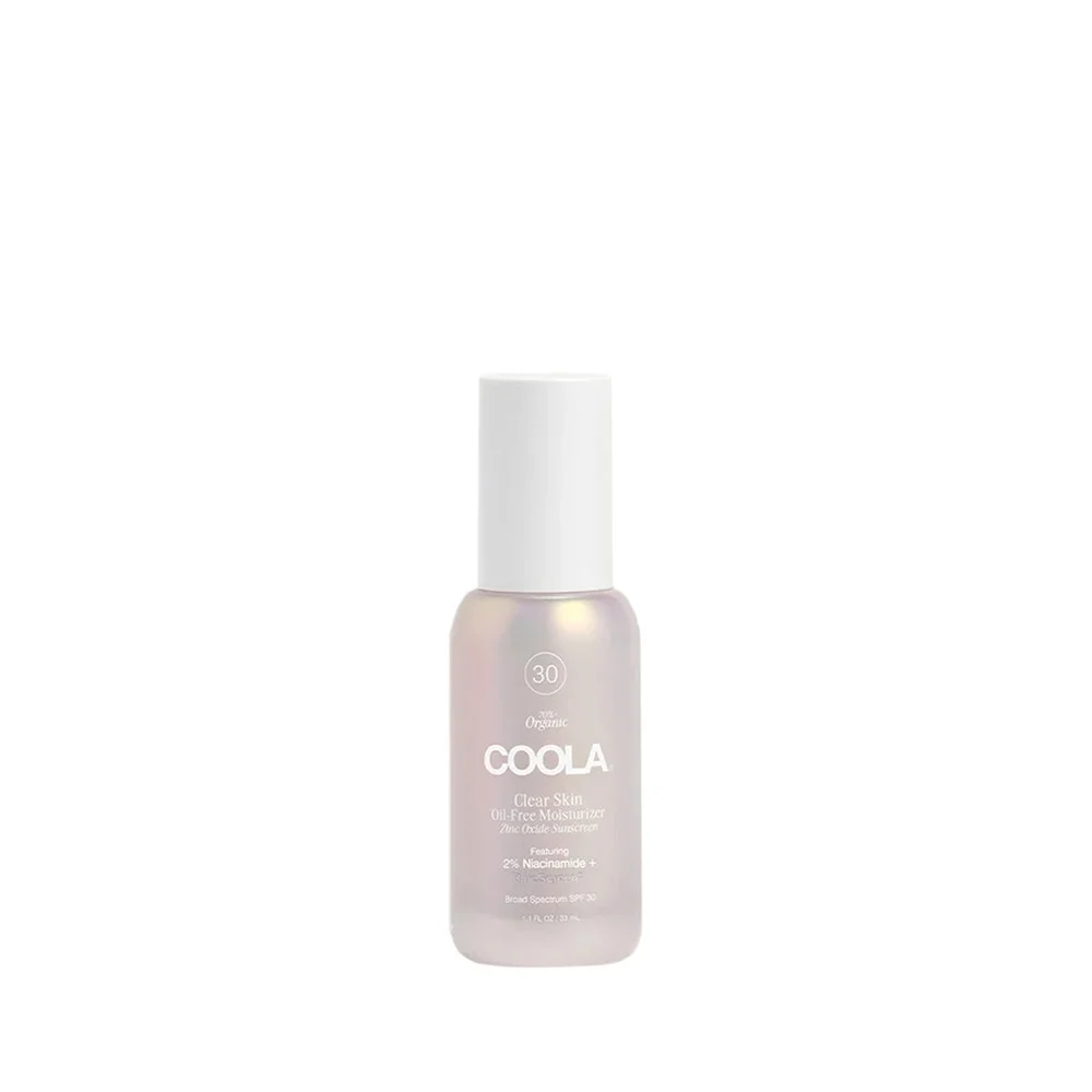 Crema idratante minerale senza olio Coola Clear Skin SPF30