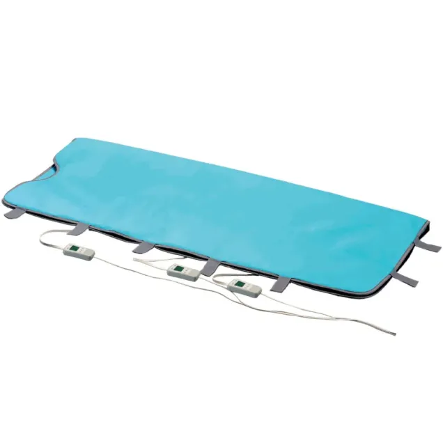 Coperta Termica Estetica 3 Settori Indipendenti con Controllo Temperatura 160x170 cm