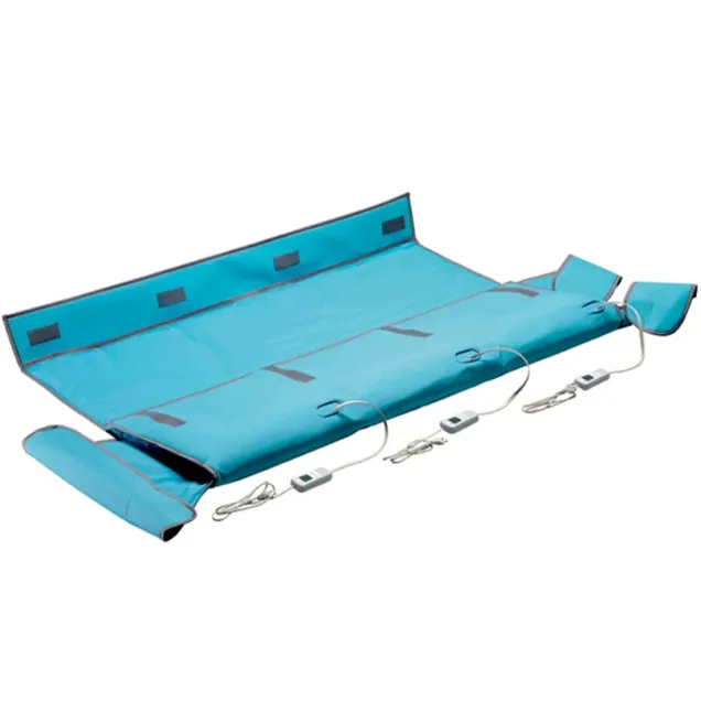 Coperta Termica Estetica 3 Settori Indipendenti con Controllo Temperatura 190x180 cm