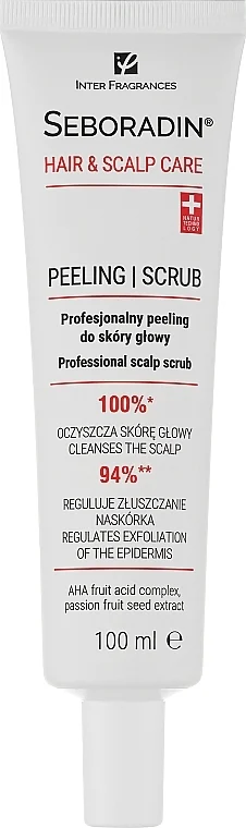 Scrub professionale per cuoio capelluto