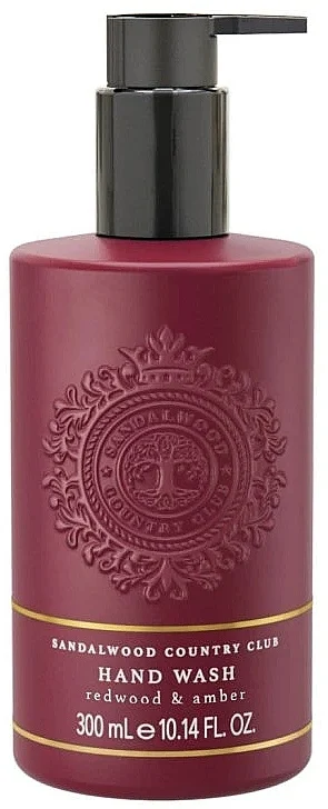 Sapone liquido per le mani "Redwood & Amber"