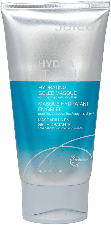 Maschera in gel idratante per capelli fini