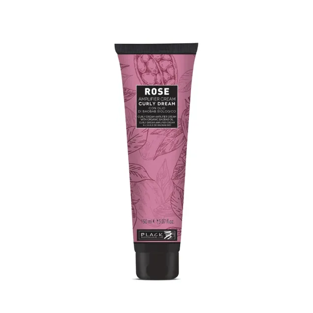 Crema Capelli Ricci Modellante 150 ml Rose Black Professional