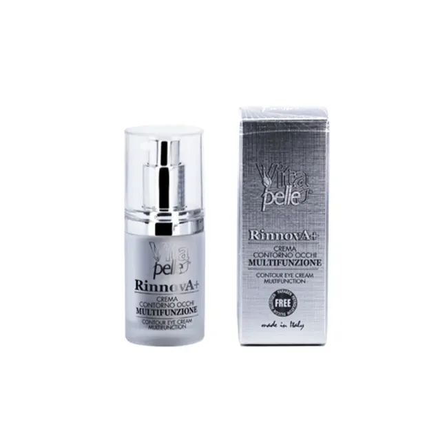 Crema Contorno Occhi per Borse, Occhiaie e Rughe Rinnova+ Vitapelle 15 ml