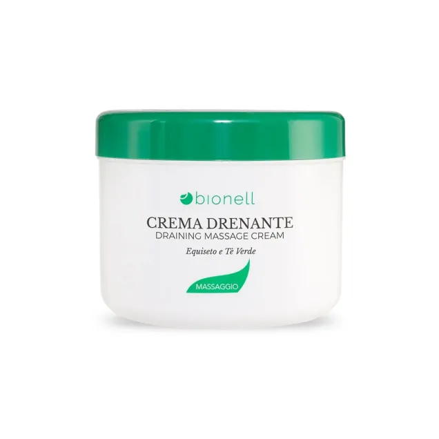 Crema Massaggio Drenante Professionale Bionell Senza Parabeni 500 ml