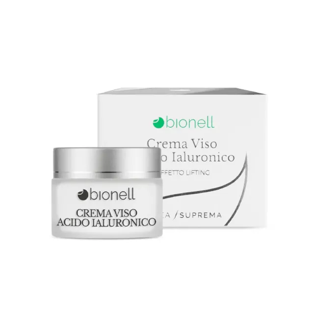 Crema Viso Acido Ialuronico Effetto Lifting Professionale Bionell Senza Parabeni 75 ml