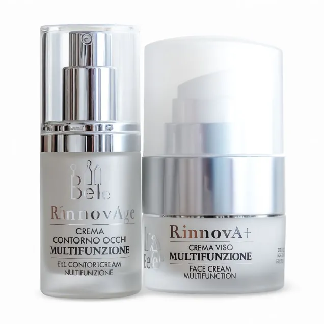 Crema Viso Antirughe e Contorno Occhi Kit Luxury Rinnova+ Vitapelle