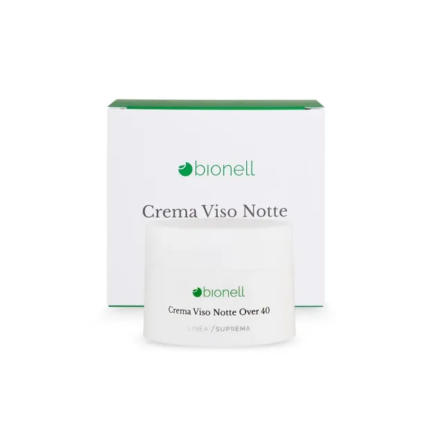 Crema Viso Notte Over 40 Professionale Bionell Senza Parabeni 50 ml