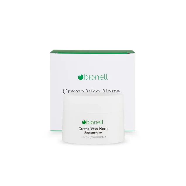 Crema Viso Notte Ristrutturante Professionale Bionell Senza Parabeni 50 ml