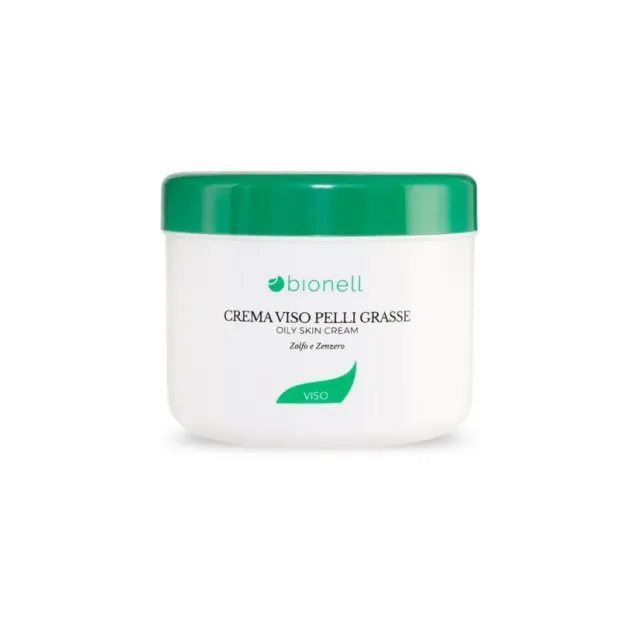Crema Viso Pelli Grasse Professionale Bionell Senza Parabeni 500 ml