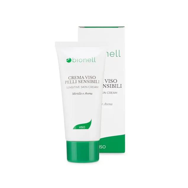 Crema Viso Pelli Sensibili Professionale Bionell Senza Parabeni 50 ml