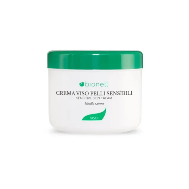 Crema Viso Pelli Sensibili Professionale Bionell Senza Parabeni 500 ml