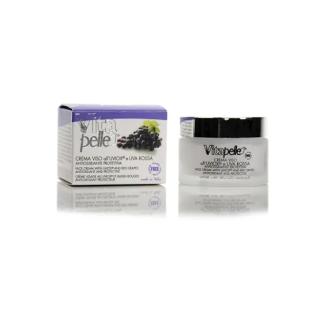 Crema Viso Uviox e Uva Rossa Vitapelle 50 ml