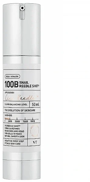 Booster siero con mucina di lumaca e microaghi