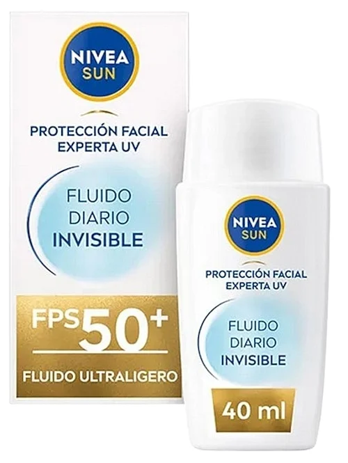 Fluido solare per il viso SPF 50+