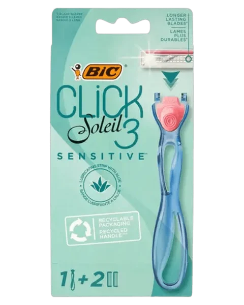 Bic Soleil Click 3 Sensitive – Starter Kit