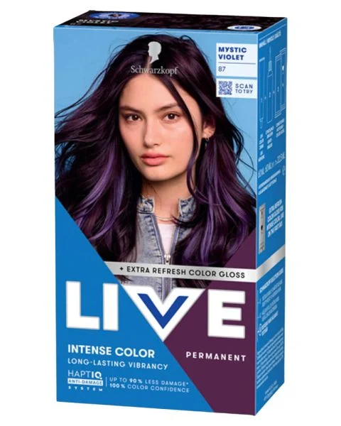 Scwarzkopf LIVE Intense Color 87 Mystic Violet (W)