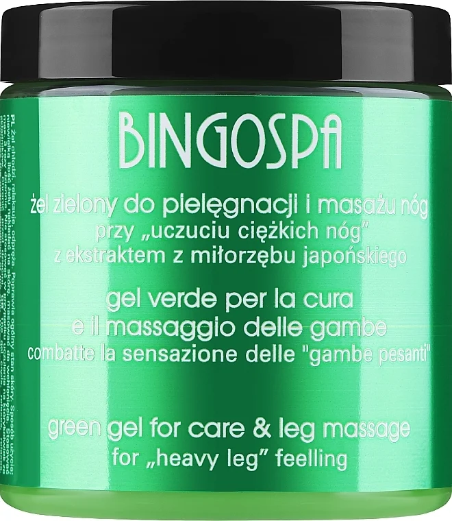 Gel-Spa per gambe "Verde"