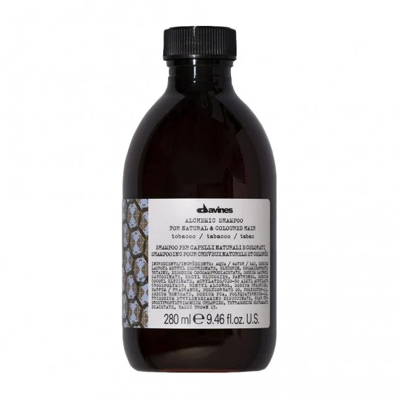 Davines Alchemic Shampoo Tabacco 280ml - shampoo riflessante capelli castani
