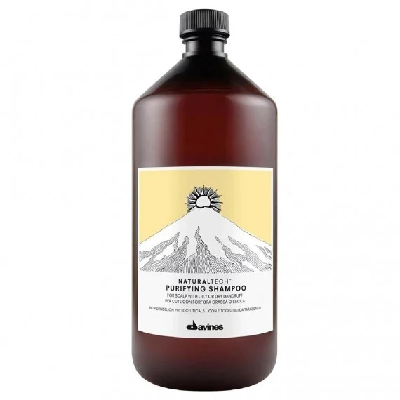 Davines Purifying Shampoo 1000ml - shampoo purificante cute con forfora grassa o secca