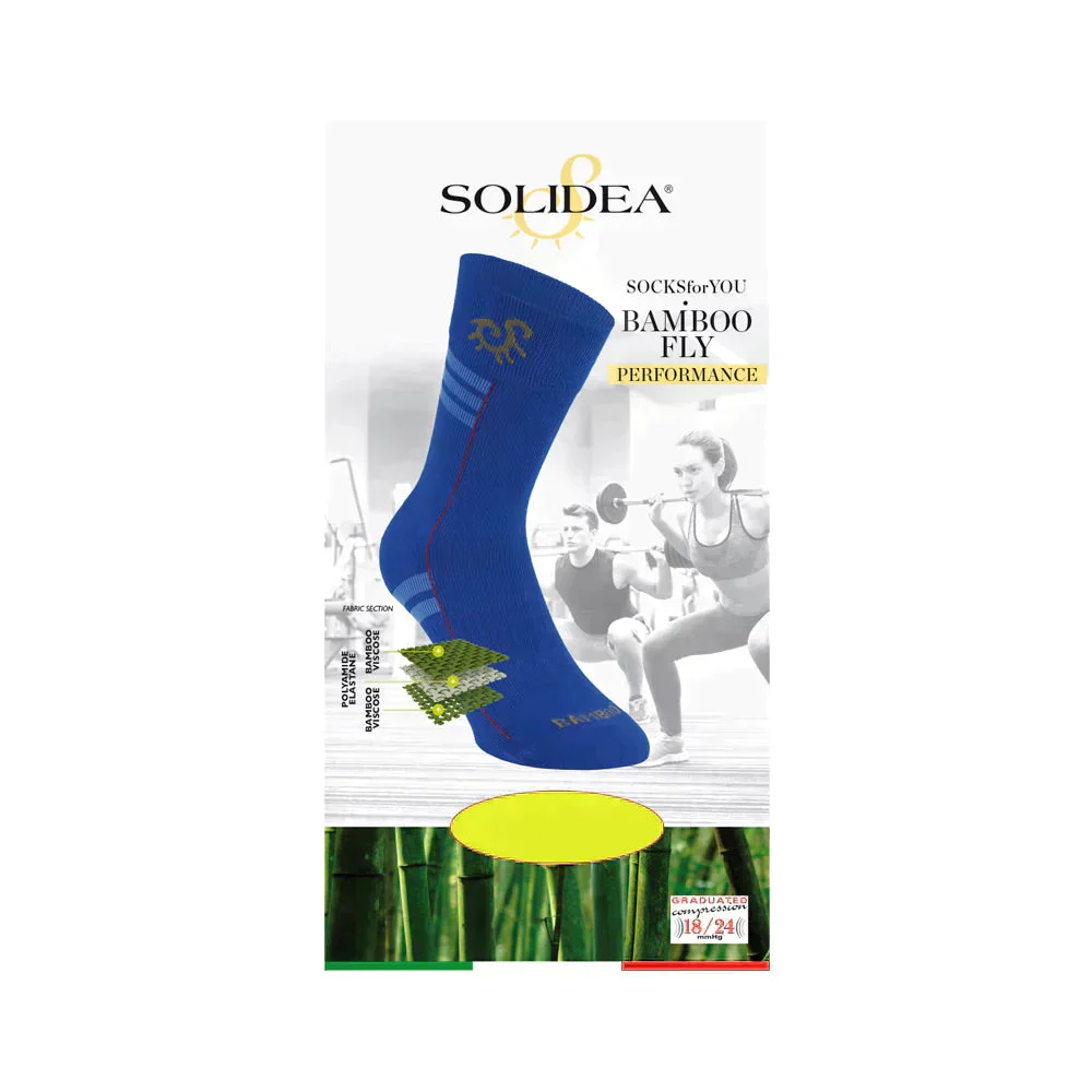 Solidea Socks For You Bamboo FLY Performance Compressione 18 24mmHg Fucsia 1S