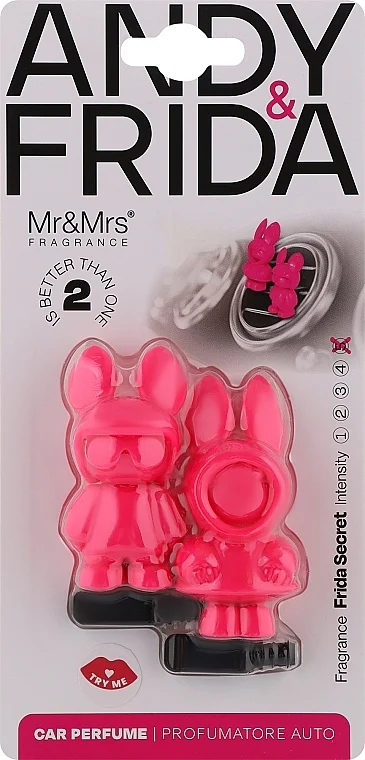 Profumatore d'auto Andy&Frida Pink Frida Secret