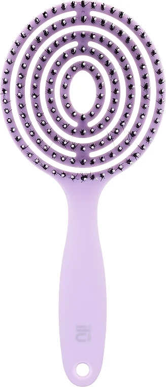Spazzola per capelli, lilla